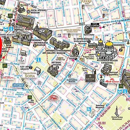 Colorful アパート ソフィア